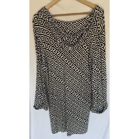 Macbeth Collection Margaret Josephs Womens Coverup Tunic Size L Resort Beach - Picture 8 of 13